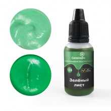 Краситель гелевый водорастворимый Caramella зеленый лист 20 гр